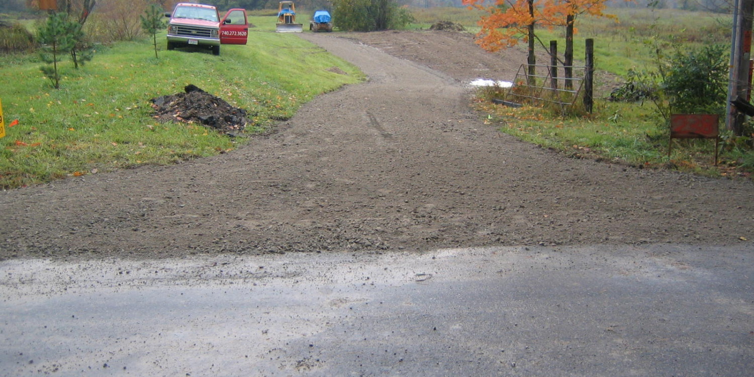 Driveway Grading – Exact Excavating, LLC