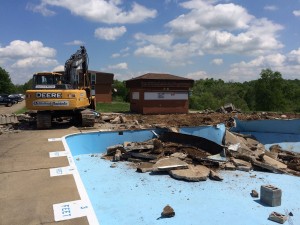 swimming pool excavation