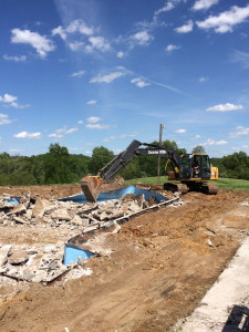 swimming pool excavation